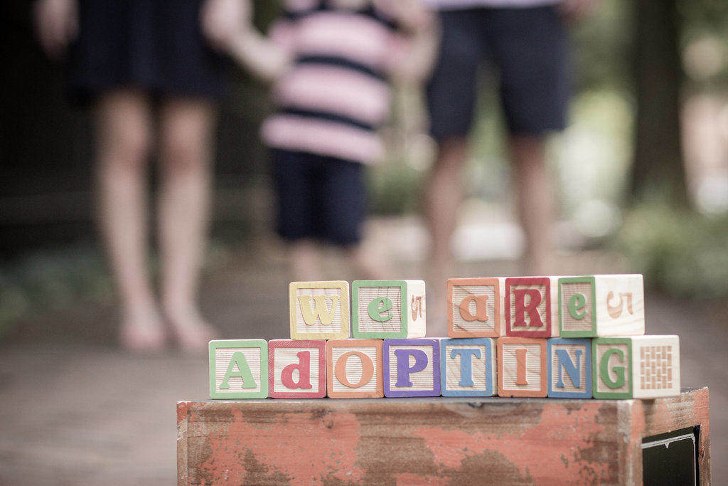 Adoption announcement