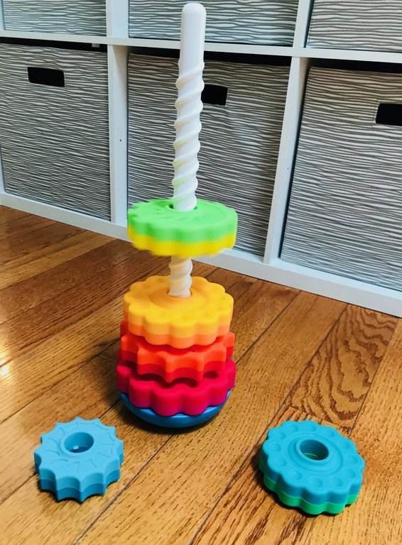 Spin Again sensory toddler toy
