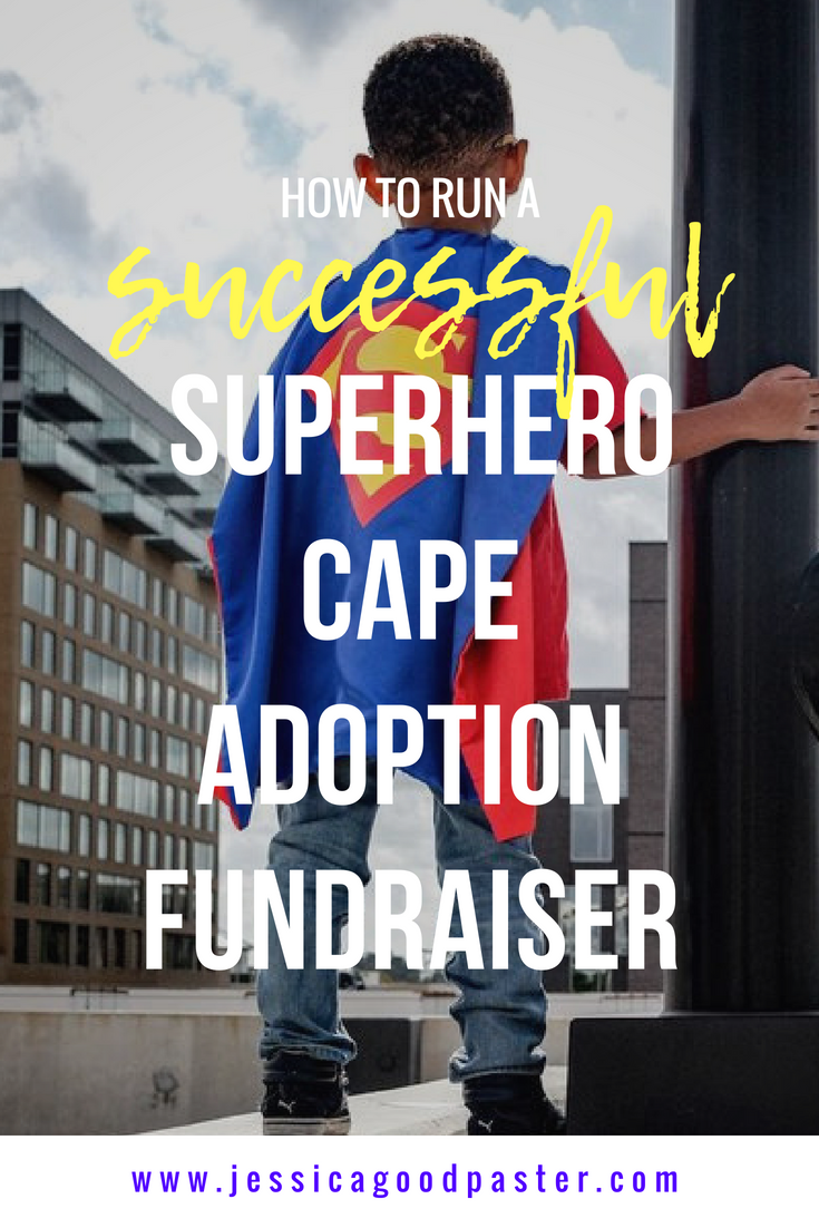 How to Run A Successful Superhero Cape Adoption Fundraiser. This adoption fundraising idea is fun, easy, and will help you afford to adopt. Read more for five tips to make your superhero cape fundraiser out of this world! #adoption #fundraising #superhereos