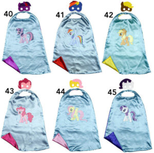 My Little Pony capes and masks
