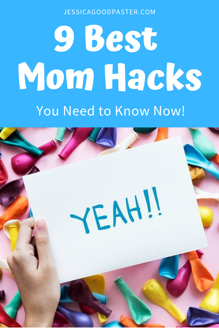 9 Best Mom Hacks You Need to Know Now! | These life hacks for parents will make every day activities so much easier. Read on for ideas for babies, toddlers, preschoolers, kids, tweens, and teens. #momlife #lifehacks #hacks #parenting #parentingtips #parentinghacks
