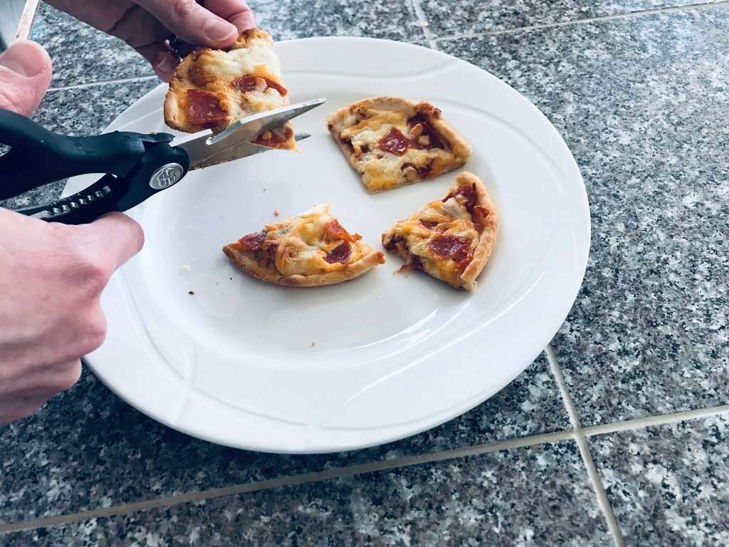Mom Hack for Cutting Small Bites