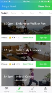 The Best Fitness App for Moms - A Gixo Review