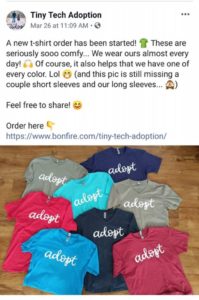 Blessed Mama T-Shirt for Adoption Fundraiser