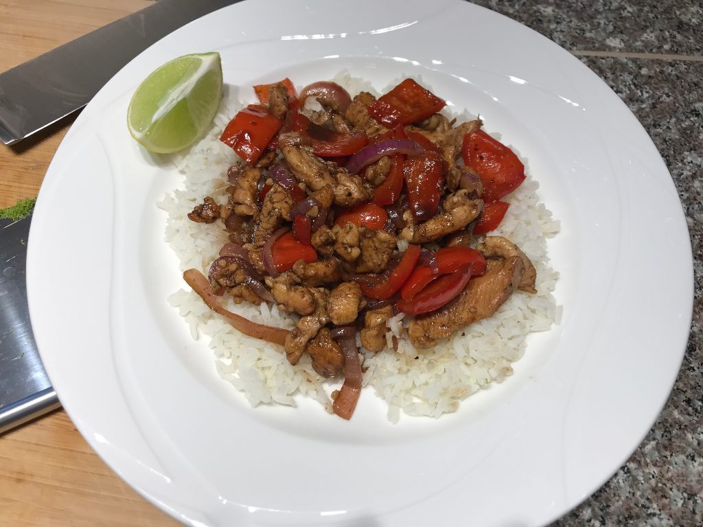 Hoisin Chicken and Bell Pepper Stir Fry from EveryPlate