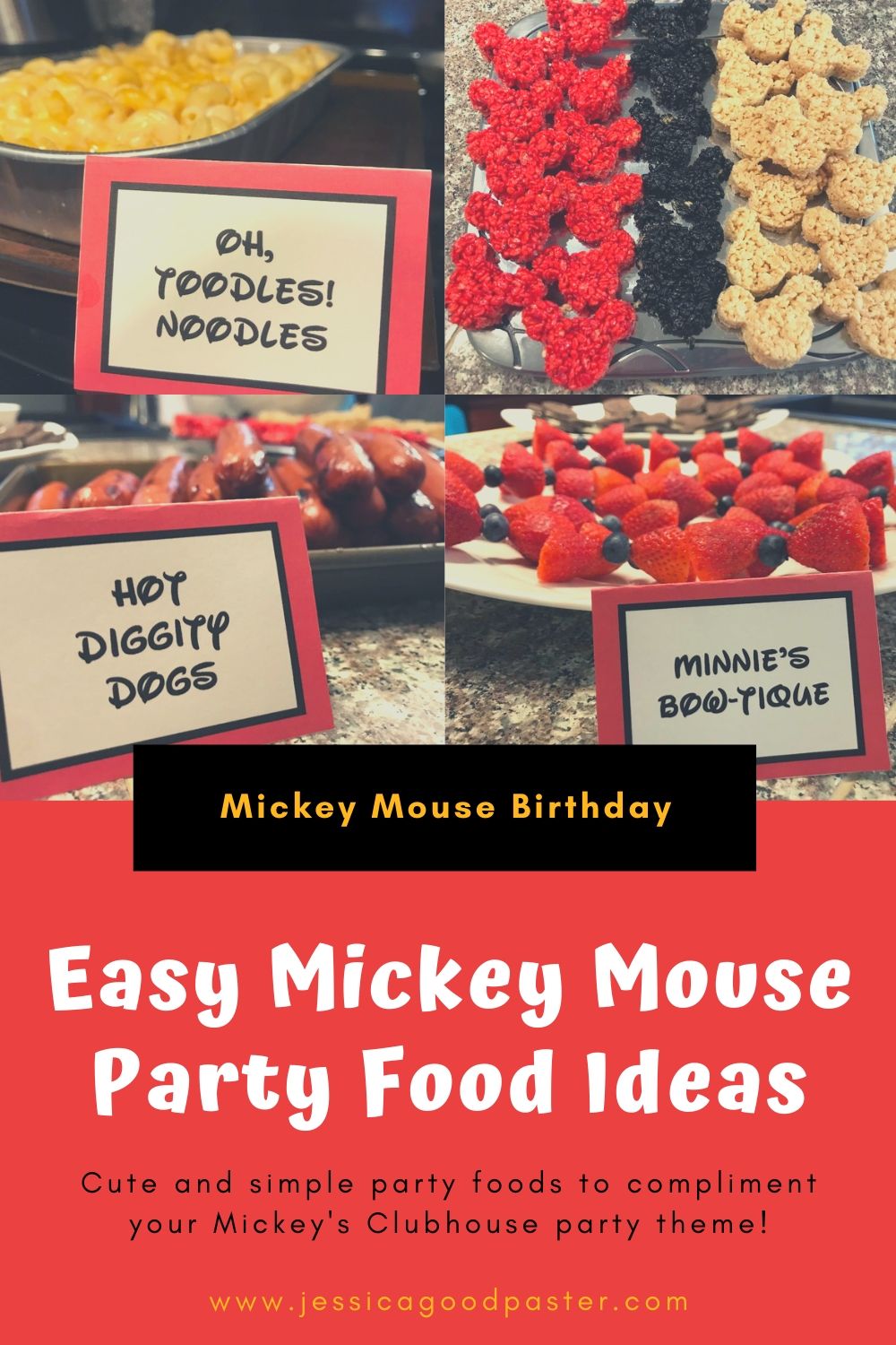 minnie mouse party food names