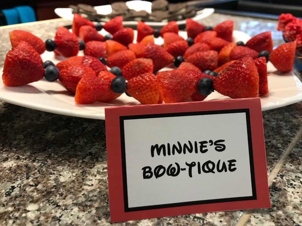 Minnie Mouse Party Food Ideas Minnie's Bowtique Fruit