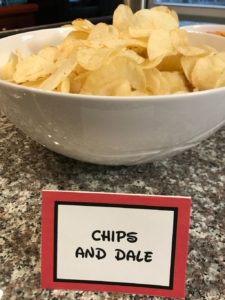 Chips and Dale for Disney Party Food
