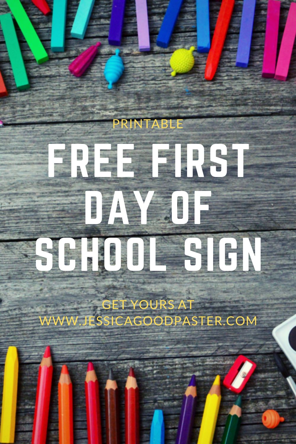 5 Simple Back-to-School Hacks | Download your FREE printable first day of school sign! Plus, these 5 back-to-school ideas will save you time, money, and headache as you prepare for the new school year. #backtoschool #freeprintable #school #schoolroutine #schoolhacks #schoolsupplies  #firstdayofschool