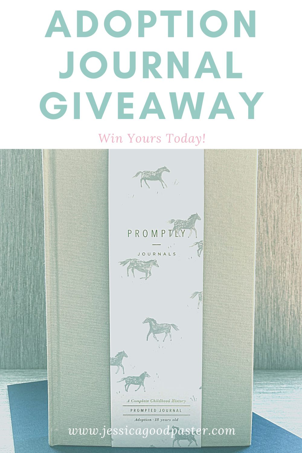 Enter to win a beautiful Adoption History Journal from Promptly Journals! Track the adoption process, journey, and childhood history of your adopted child in this unique journal. Perfect for your domestic newborn adoption or as a gift. Valued at over $30! #giveaway #adoption #journal #adoptionjournal #babybook #gift #adoptionjourney
