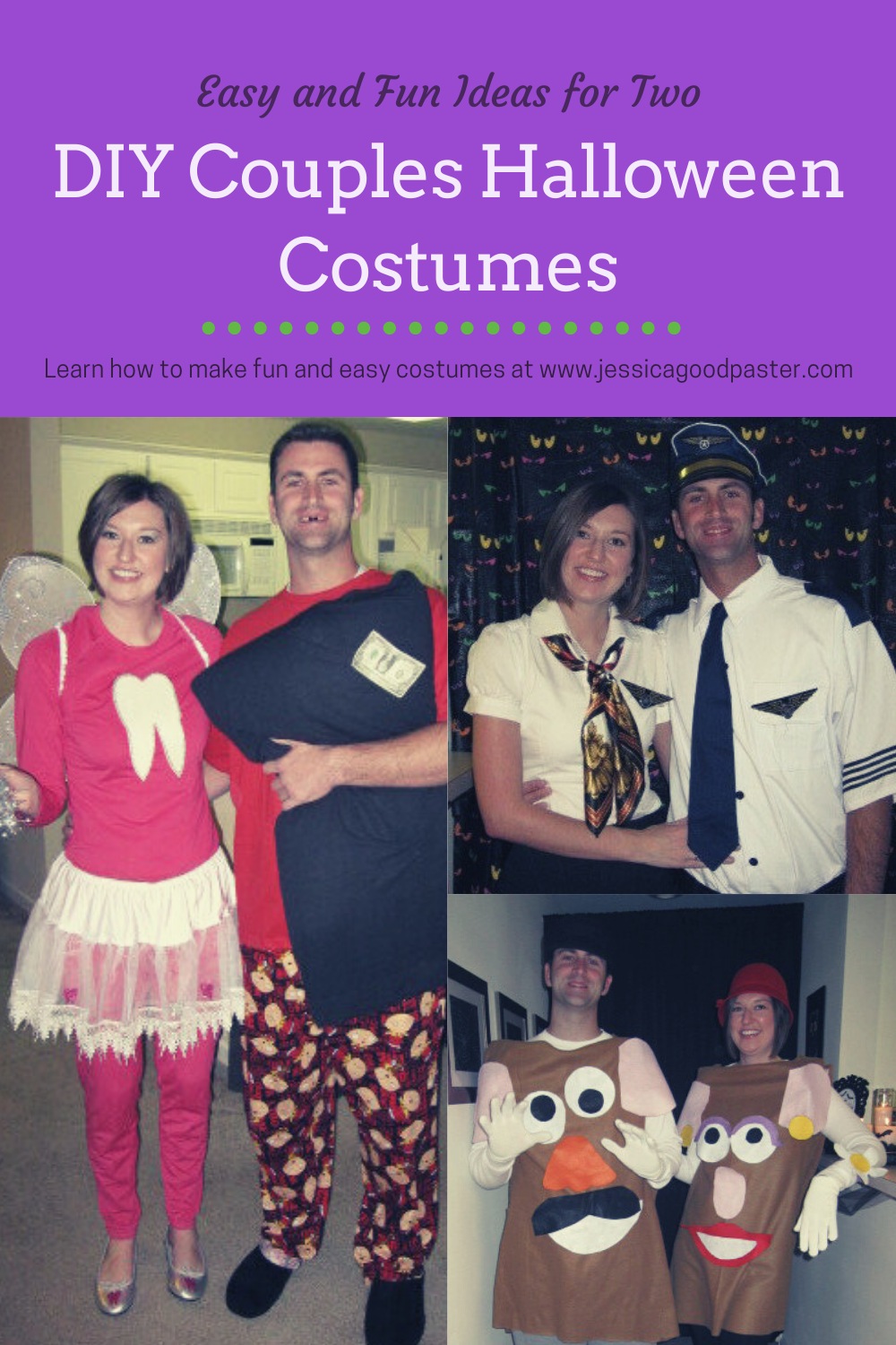 DIY Couple Costumes and 13 Unique Halloween Costume Ideas for You, Your Family, or Group! Find the perfect costume for individuals, couples, families, groups, and kids. Includes some of the best DIY costume ideas as well. #halloween #costumes #halloweencostumes #couplecostumes #groupcostume #diycostumes #familycostume #trunkortreat