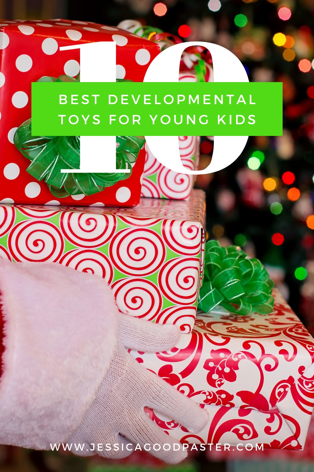10 Best Developmental Toys for Young Children | Holiday gift ideas for kids! Find the perfect gift for infants, toddlers, and preschoolers while promoting their development and learning. These educational toys are fun and will make everyone happy on Christmas morning! #giftideas #toysforboys #christmasgifts #toddleractivities #preschoolers #speechtherapyactivities #occupationaltherapy #physicaltherapy #giftguide #development