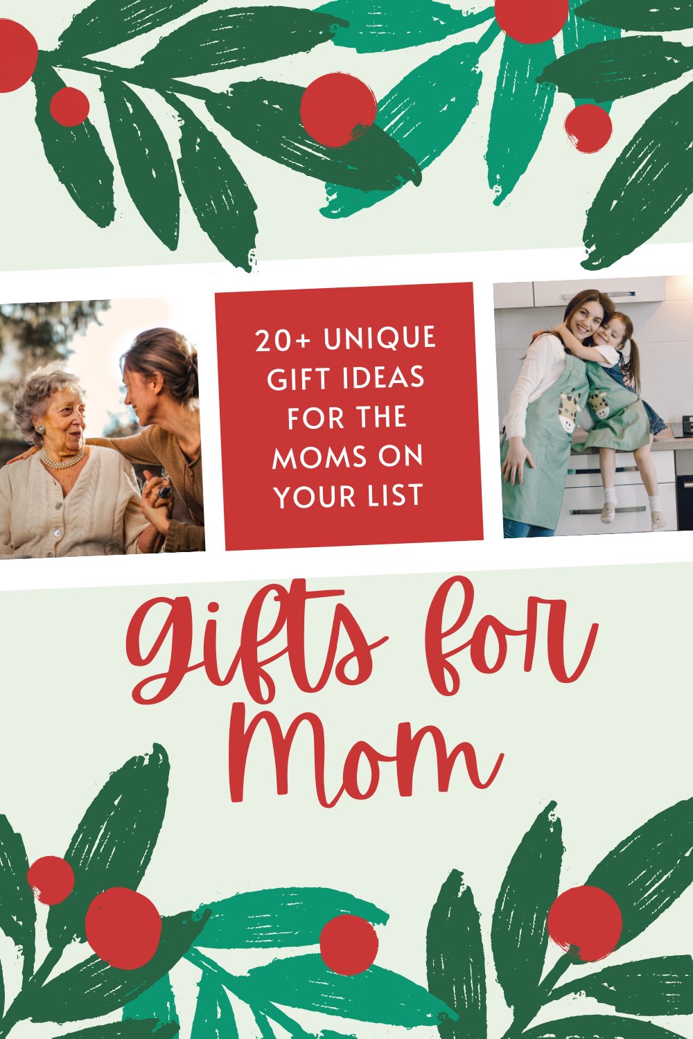20+ Unique Gift Ideas Mom is Sure to Love | Find the perfect Christmas gift for your mom, grandmother, or wife with this list of unique gift ideas! Some are meaningful, fun, useful, or edible. Also includes the best subscription box ideas. Even if your mom has everything, you'll find the present that is just right! #christmasgifts #giftideas #giftideasforher #giftideasformom #uniquegifts #fungiftideas #thoughtfulgifts #christmas2020 #bestgiftideas