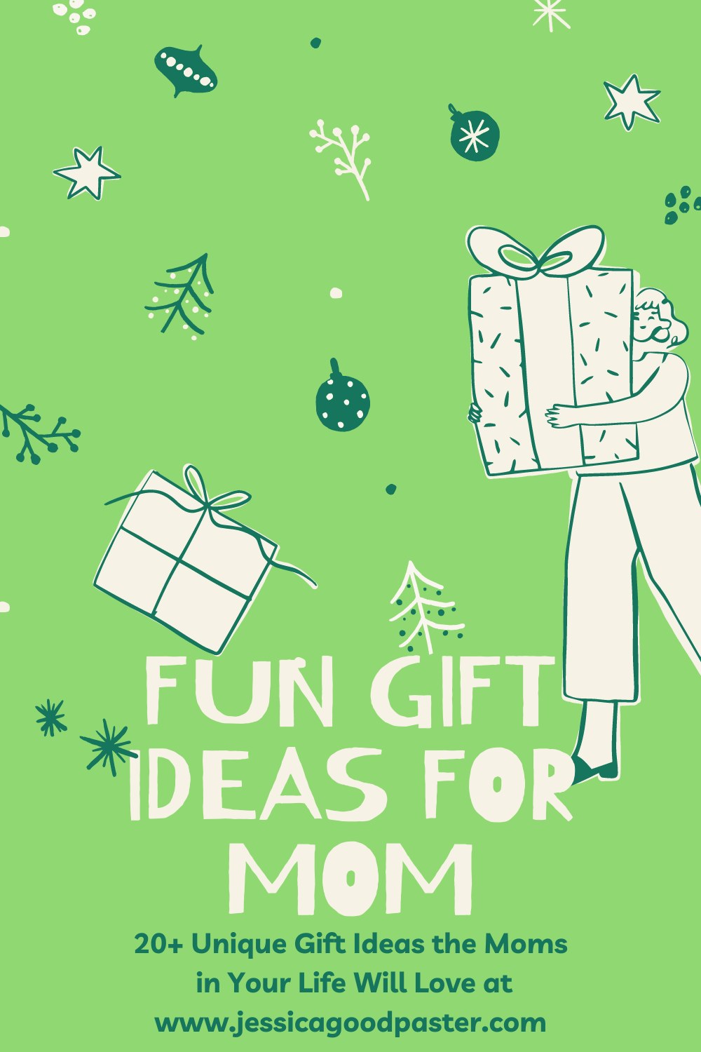 Fun Gift Ideas for Mom | Find the perfect Christmas gift for your mom, grandmother, or wife with this list of unique gift ideas! Some are meaningful, fun, useful, or edible. Also includes the best subscription box ideas. Even if your mom has everything, you'll find the present that is just right! #christmasgifts #giftideas #giftideasforher #giftideasformom #uniquegifts #fungiftideas #thoughtfulgifts #christmas2020 #bestgiftideas