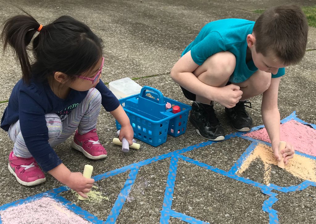 2020 kids sidewalk chalk
