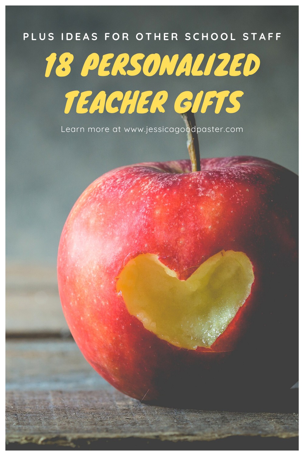 18 Personalized Teacher Appreciation Gifts Plus Ideas for Other School Staff | Great gift ideas for teachers, SLPs, OTs, PTs, counselors, bus drivers, principals, custodians, and other school staff. Find personalized teacher appreciation gifts for every budget. Perfect for teacher appreciation week, end of the year, or just saying thanks. #teachergifts #teacherappreciation #giftideas #teachergiftideas #personalizedgifts #school 