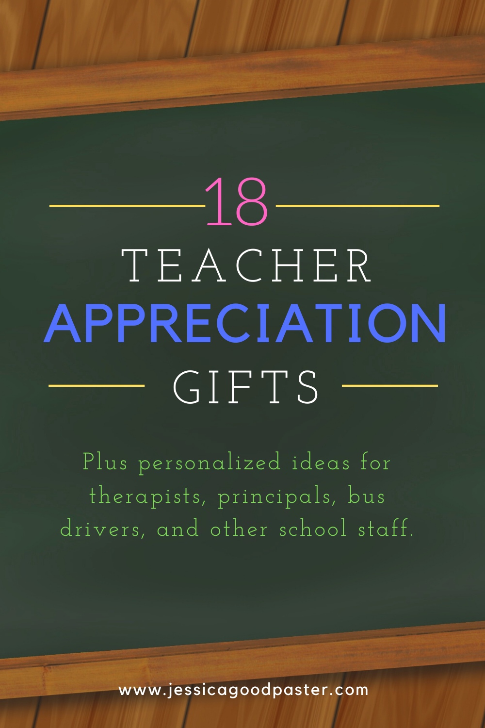 18 Personalized Teacher Appreciation Gifts Plus Ideas for Other School Staff | Great gift ideas for teachers, SLPs, OTs, PTs, counselors, bus drivers, principals, custodians, and other school staff. Find personalized teacher appreciation gifts for every budget. Perfect for teacher appreciation week, end of the year, or just saying thanks. #teachergifts #teacherappreciation #giftideas #teachergiftideas #personalizedgifts #school 