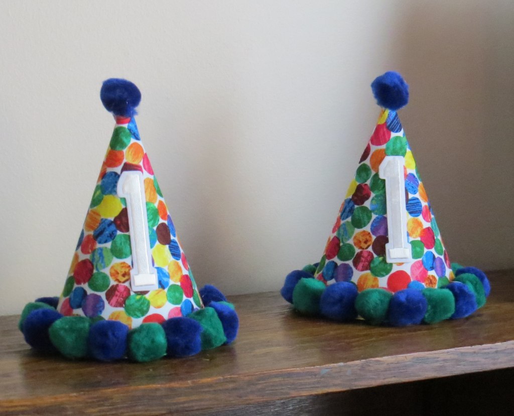 DIY Very Hungry Caterpillar Party Hats